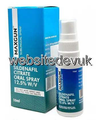maxgun sublingual spray